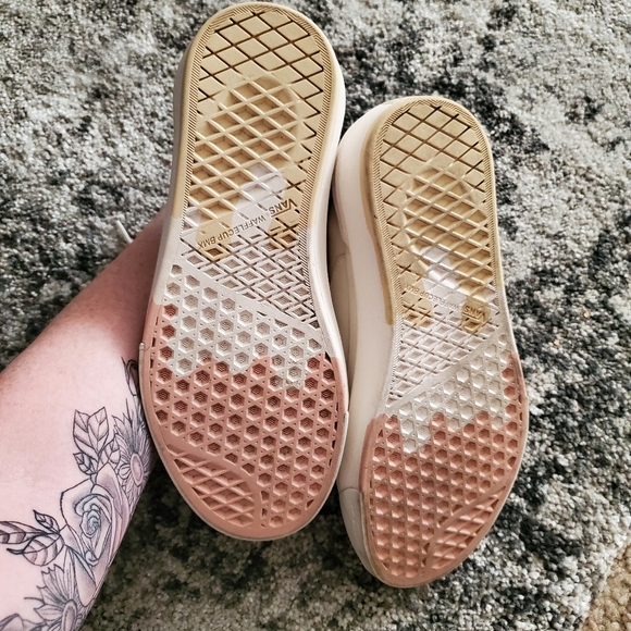 VANS OLD SKOOL PINK/MARSHMALLOW SIZE 7 WOMENS - Picture 8 of 8